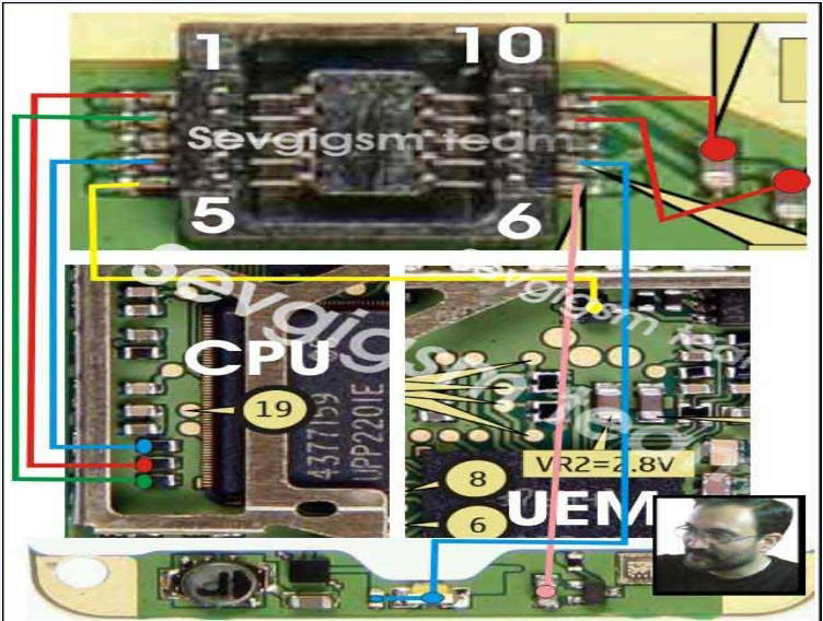 Nokia 1110 Keypad Diagram