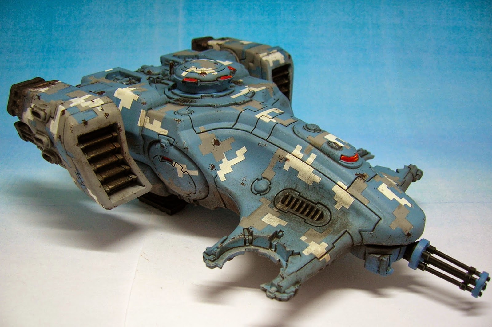 Twitchy Droid Painting Services: Tutorial: Painting digital camouflage on a Tau Dev...