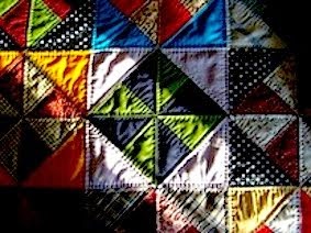 Sunshine and Shadow on a Quilt