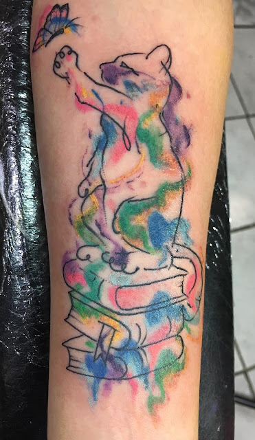 Tatuagens femininas de gatos Tatuagens femininas de gatos