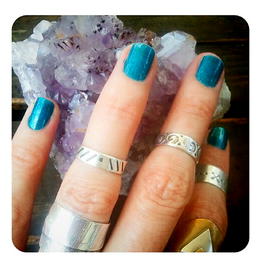 in my own little universe NEW>> Upper Knuckle Rings