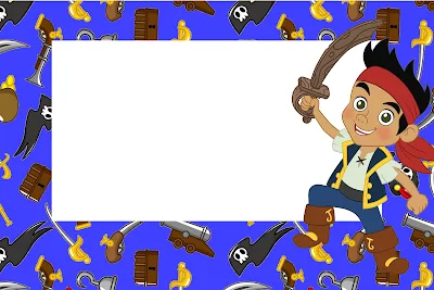 Jake and the Neverland Pirates Pack of 8 Invitations - Save the