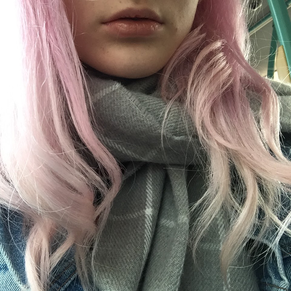 Bleach London Rosé Pink hair