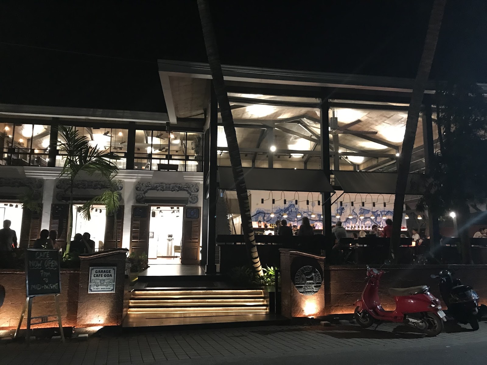 A Time To Ride The Royal Enfield Garage Cafe, Baga, Goa