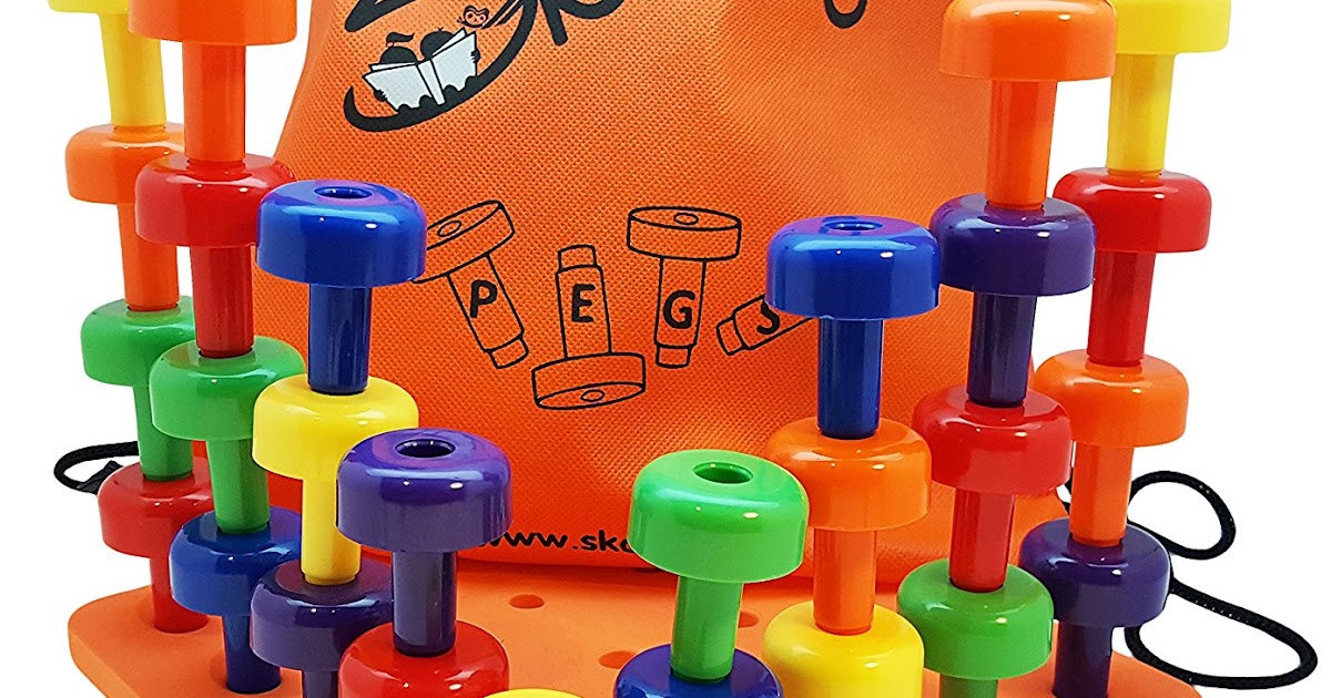 Peg Board Set Montessori Occupational Therapy Fine Motor Toy BABY TOYS