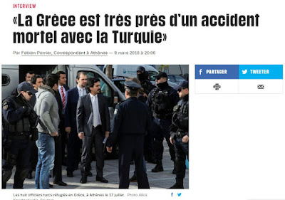 ΟΜΟΛΟΓΙΑ ΚΑΜΜΕΝΟΥ ΓΙΑ ΤΟΝ ΕΠΕΡΧΟΜΕΝΟ ΠΟΛΕΜΟ :"Είμαστε πολύ κοντά σε θανατηφόρο ατύχημα με την Τουρκία"