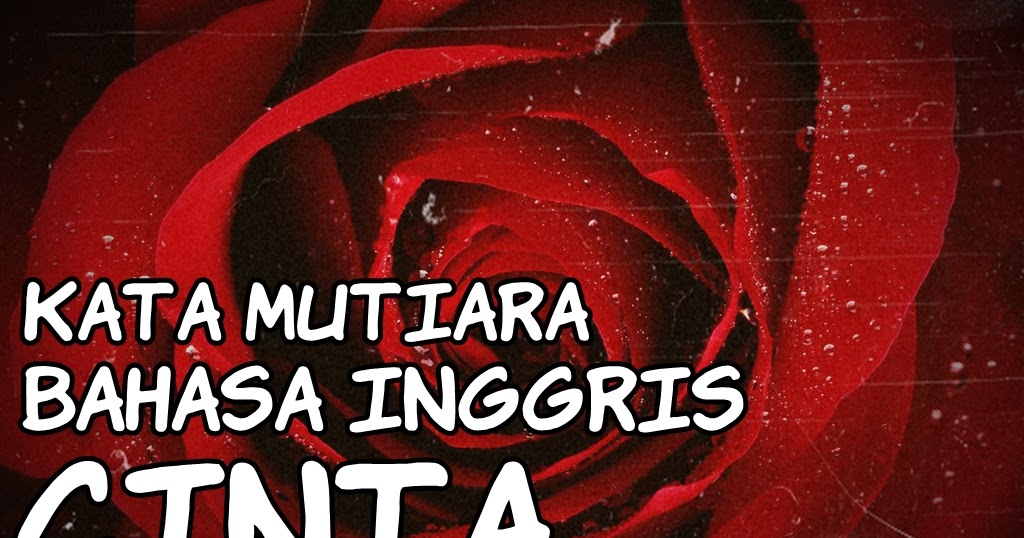 tampilan romantis kata MUTIARA cinta dalam bahasa inggris 