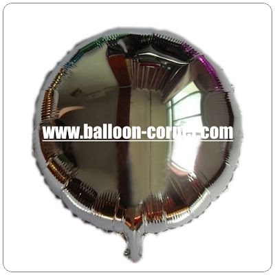 Balon Foil Bulat Polos Balon Foil Bulat Polos