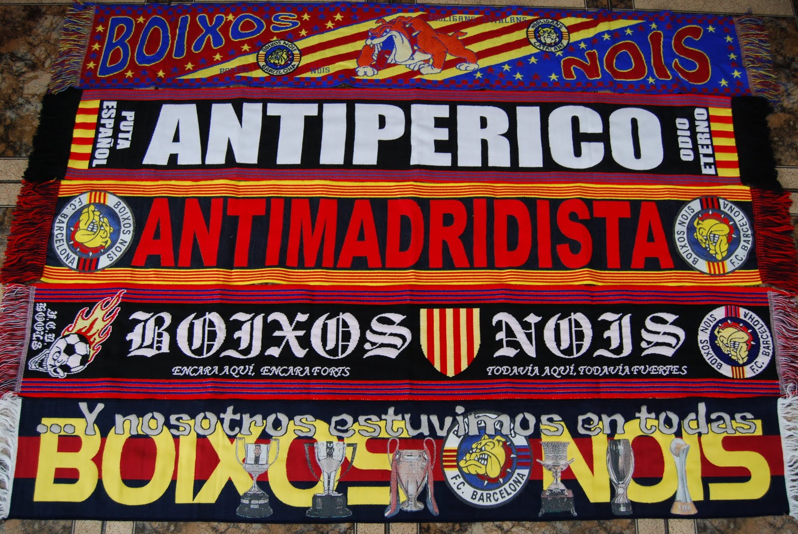 FC Barcelona UEFA Champions League Scarf - Barça Official