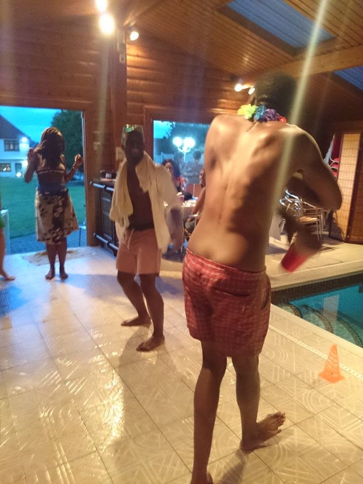 summer indoor pool party london