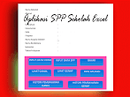 Aplikasi Pengolahan Data Spp Sekolah Format Excel.Xls