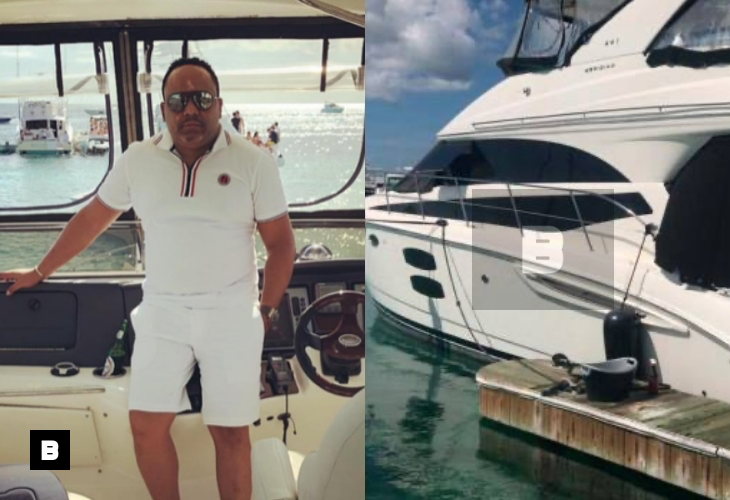 Incautan el lujoso yate de “César El Abusador” Cesar El Abusador