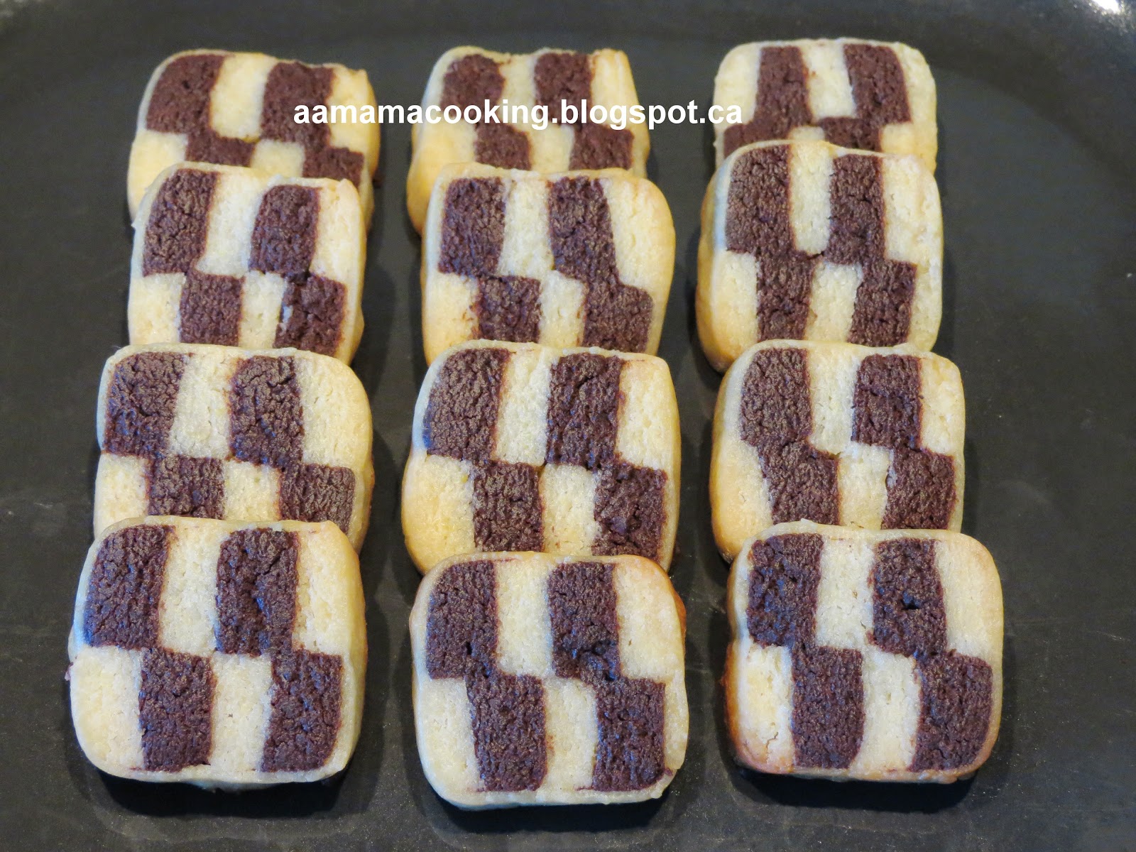 AA mama 方格曲奇 Chess Cookies