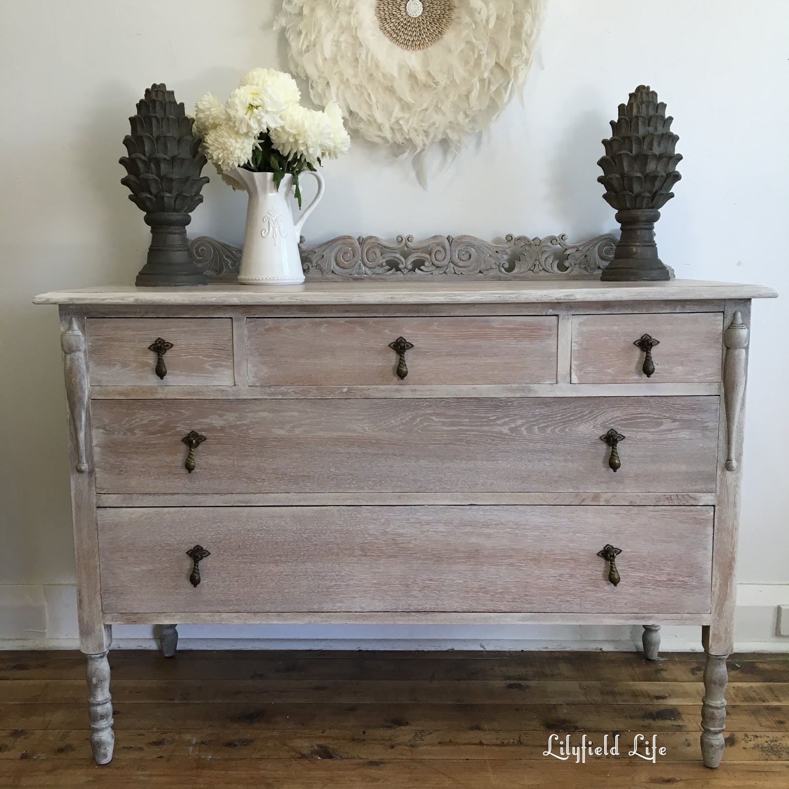 Lilyfield Life Limed Oak Drawers how to achieve this look