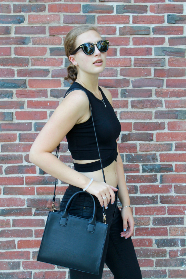 all black party look