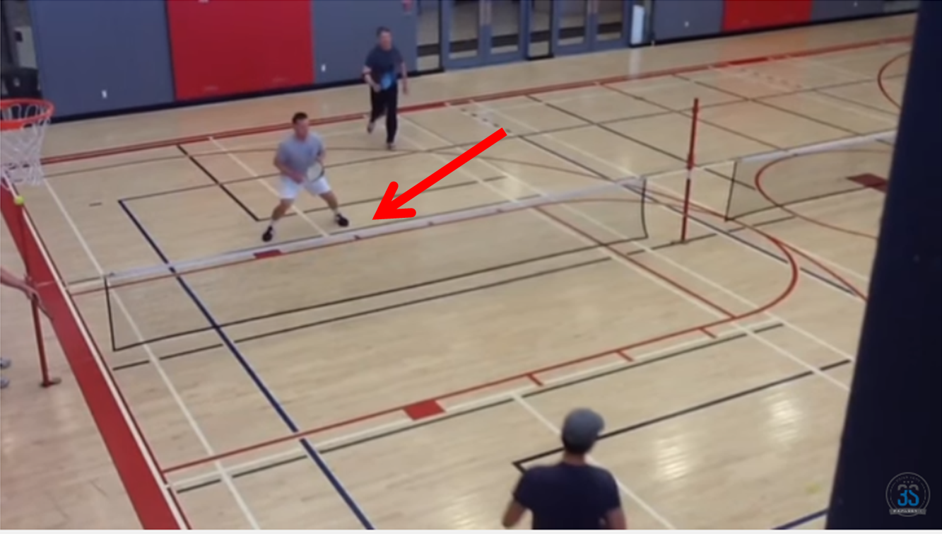 A Pickleball Life How Close to the Kitchen Line?