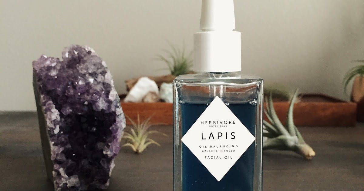 Herbivore Botanicals Lapis Facial Oil Review hellolindasau green