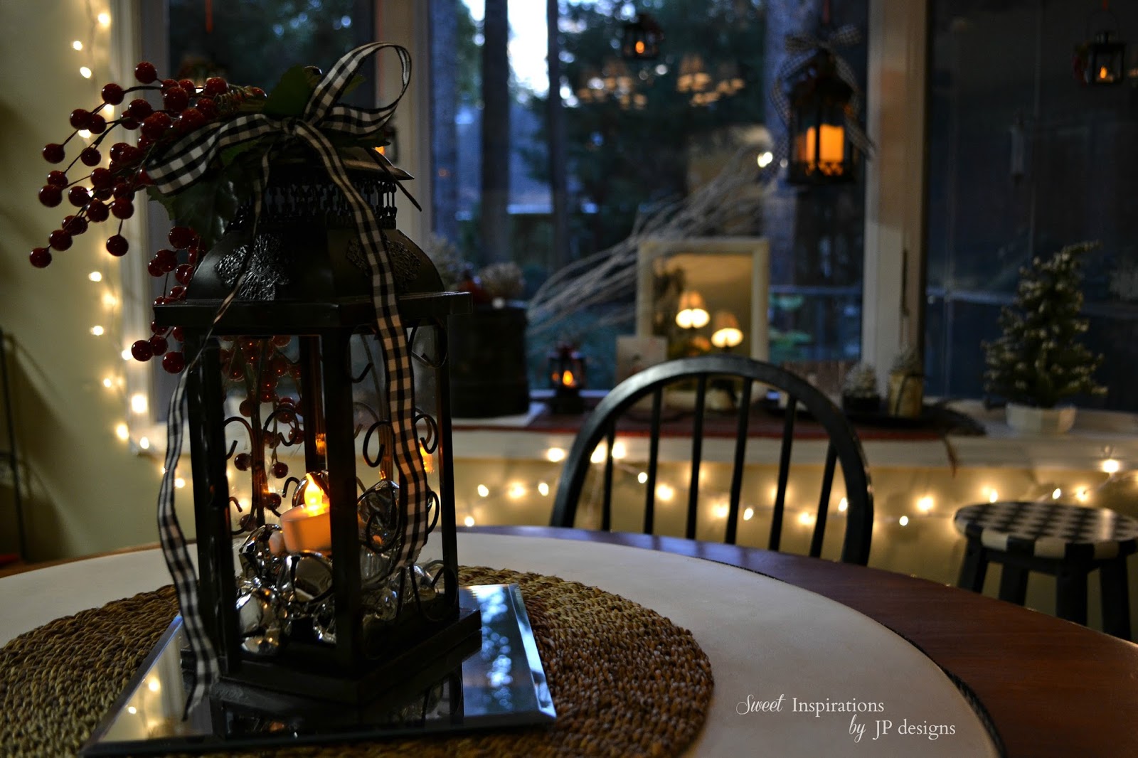 Sweet Inspirations by JP designs A Christmas Lantern Window Theme