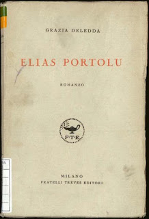 The cover of an early edition of Elias Portolu, Deledda's first big success