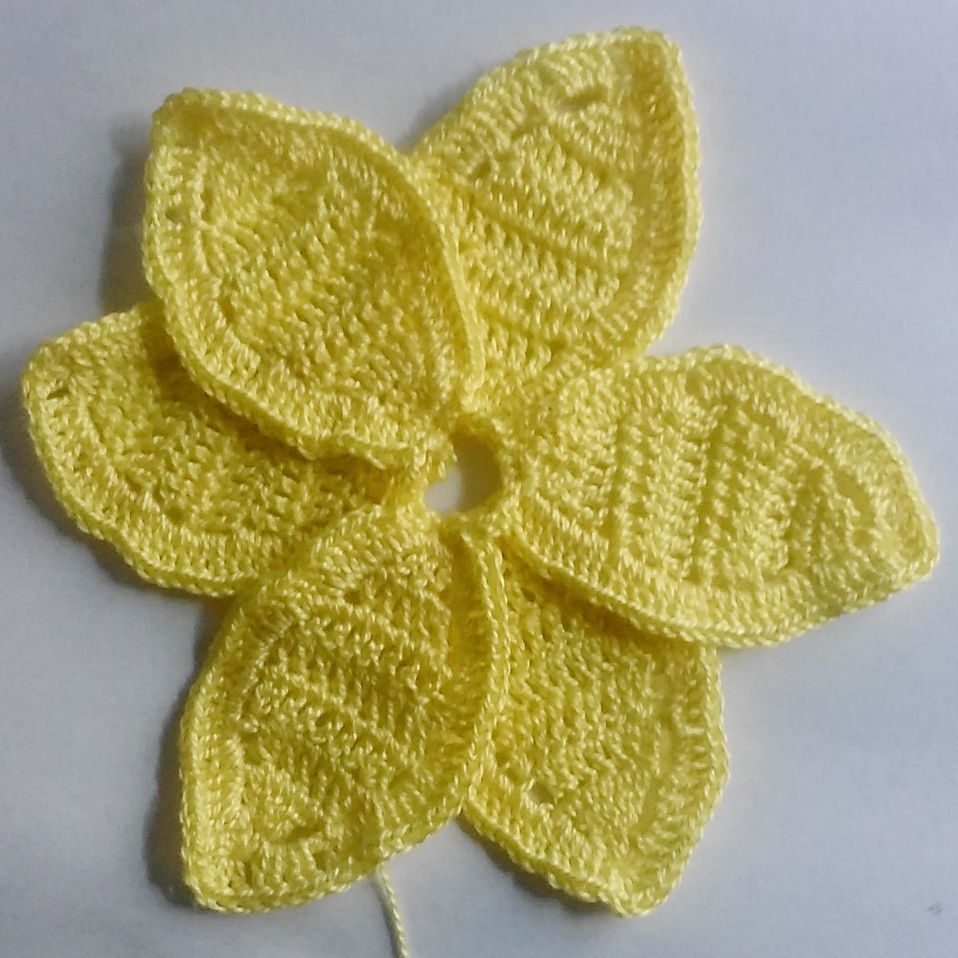 Crochet and Knitting Daffodil