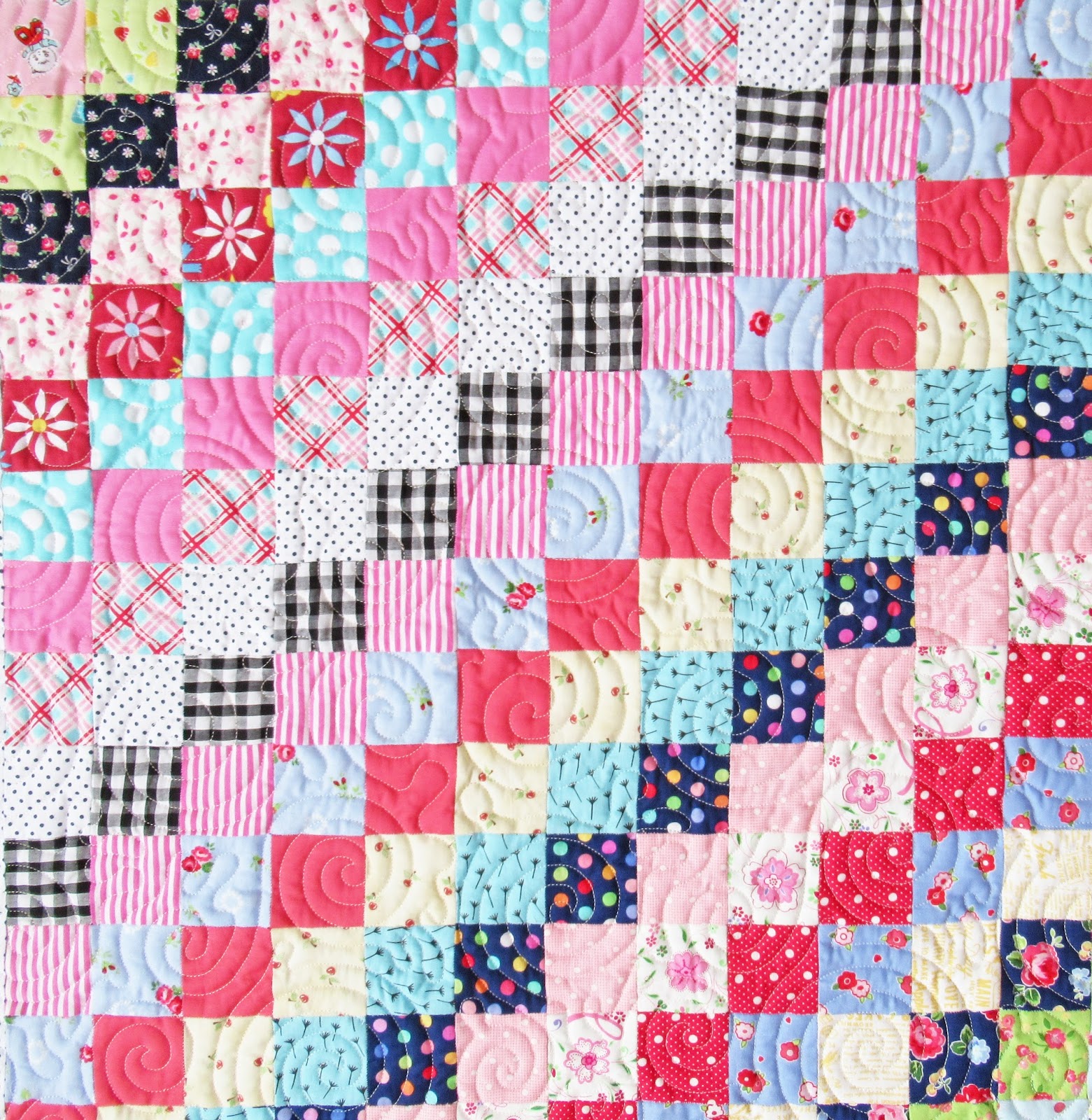 Helen Philipps Trip Around the World Quilt