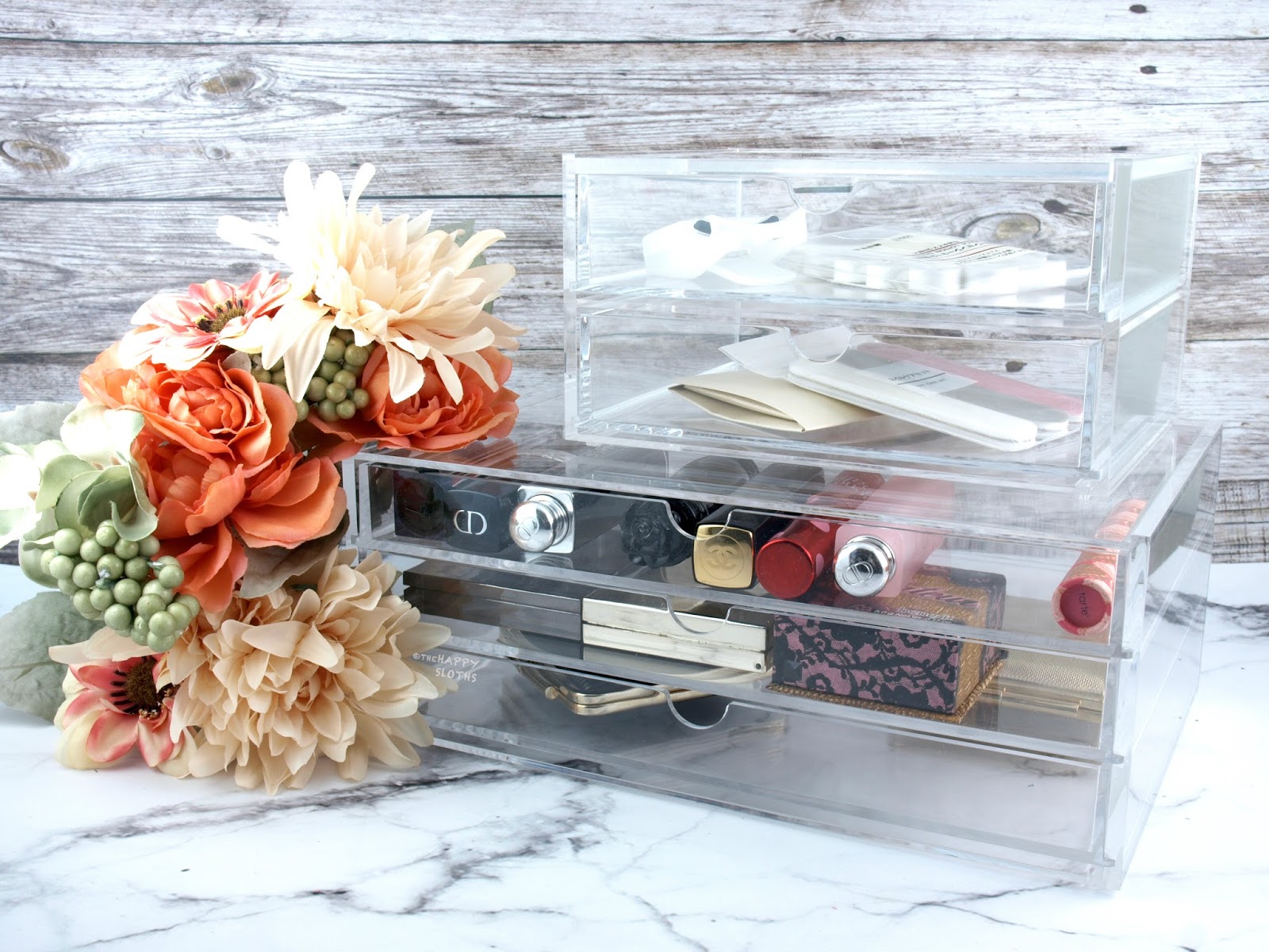 Muji Makeup Organization With Clear Acrylic Storage Review