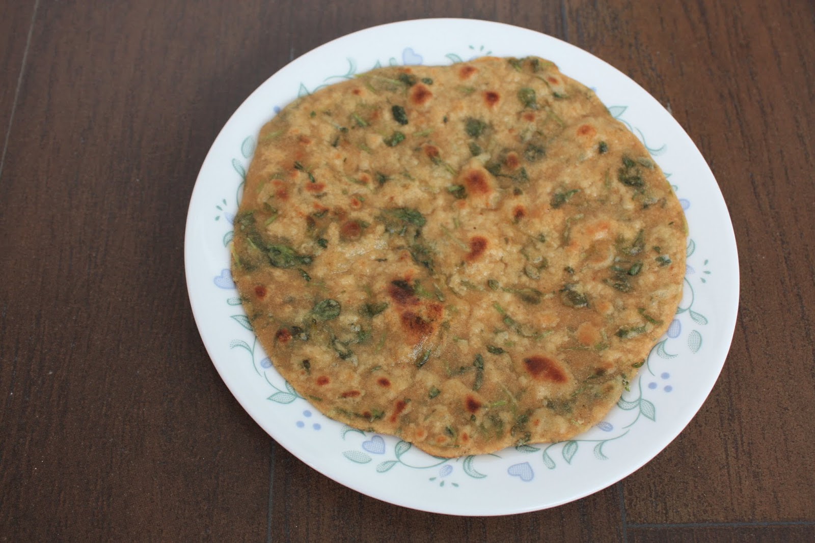 not my recipes but my clicks METHI CHAPATHI
