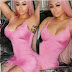 Blac Chyna shows off her killer body in pink skintight dress (Photos)