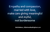 The importance of empathy in dementia care.