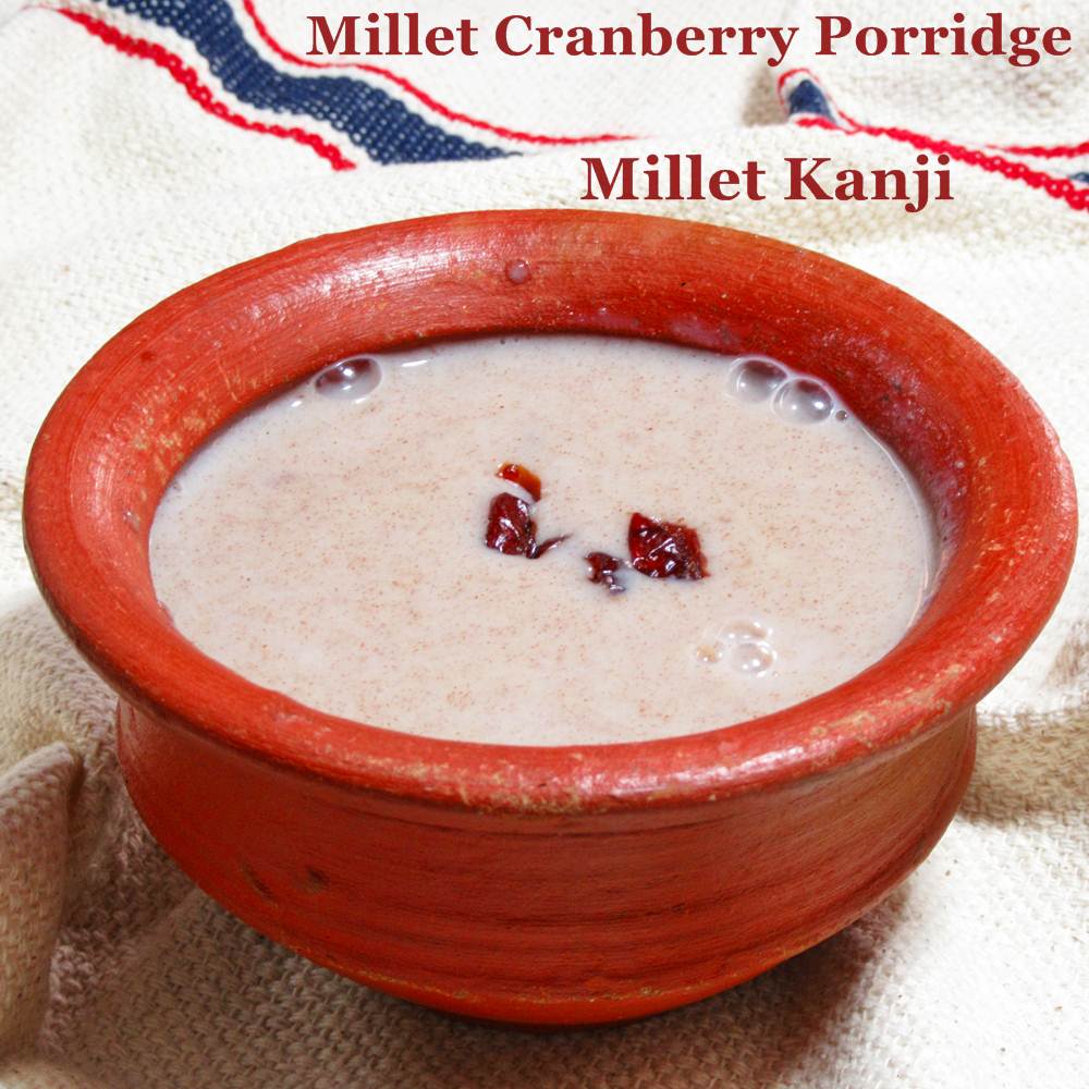 Boni's Healthy Twists Millet Cranberry Porridge / Millet Kanji