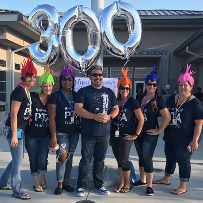 Harvest Hill Principal Pays Off With Mohawk Haircut Menifee 247