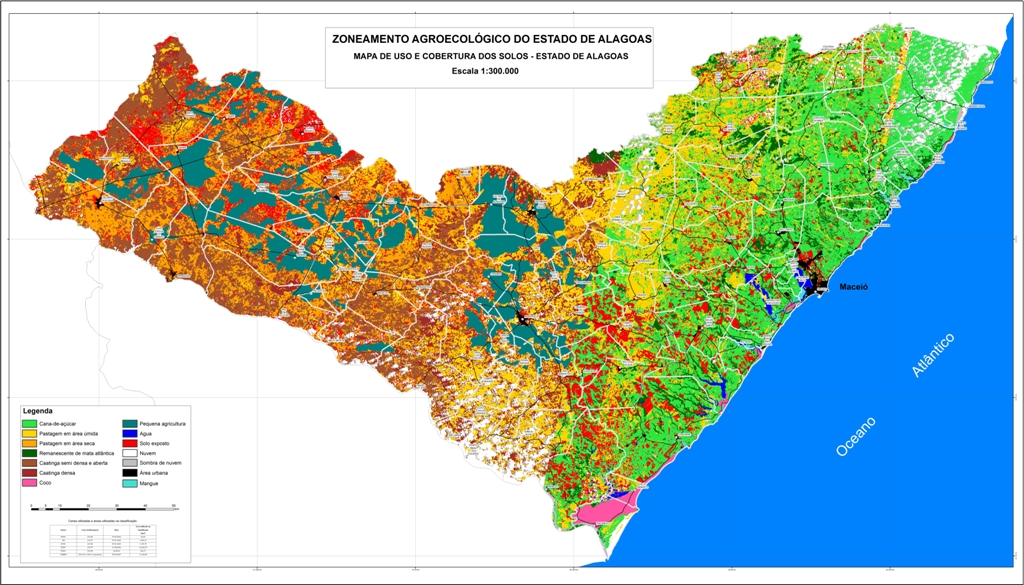 Mapas do Estado de Alagoas Mapas do Estado de Alagoas