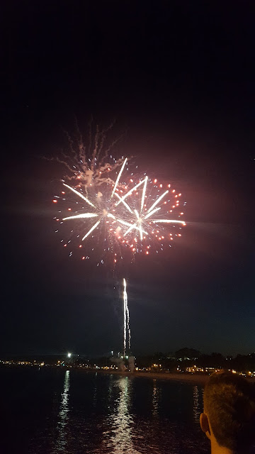 Fireworks, Fireworks, Santa Barbara, California, 4th july, feux artifice, elisaorigami, elisa n, travel, blogger, voyages, lifestyle