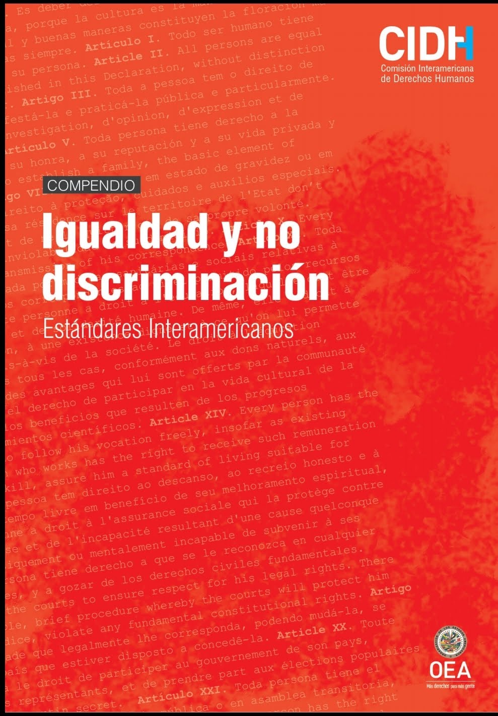 CIDH Compendio sobre la igualdad y no  discriminación.