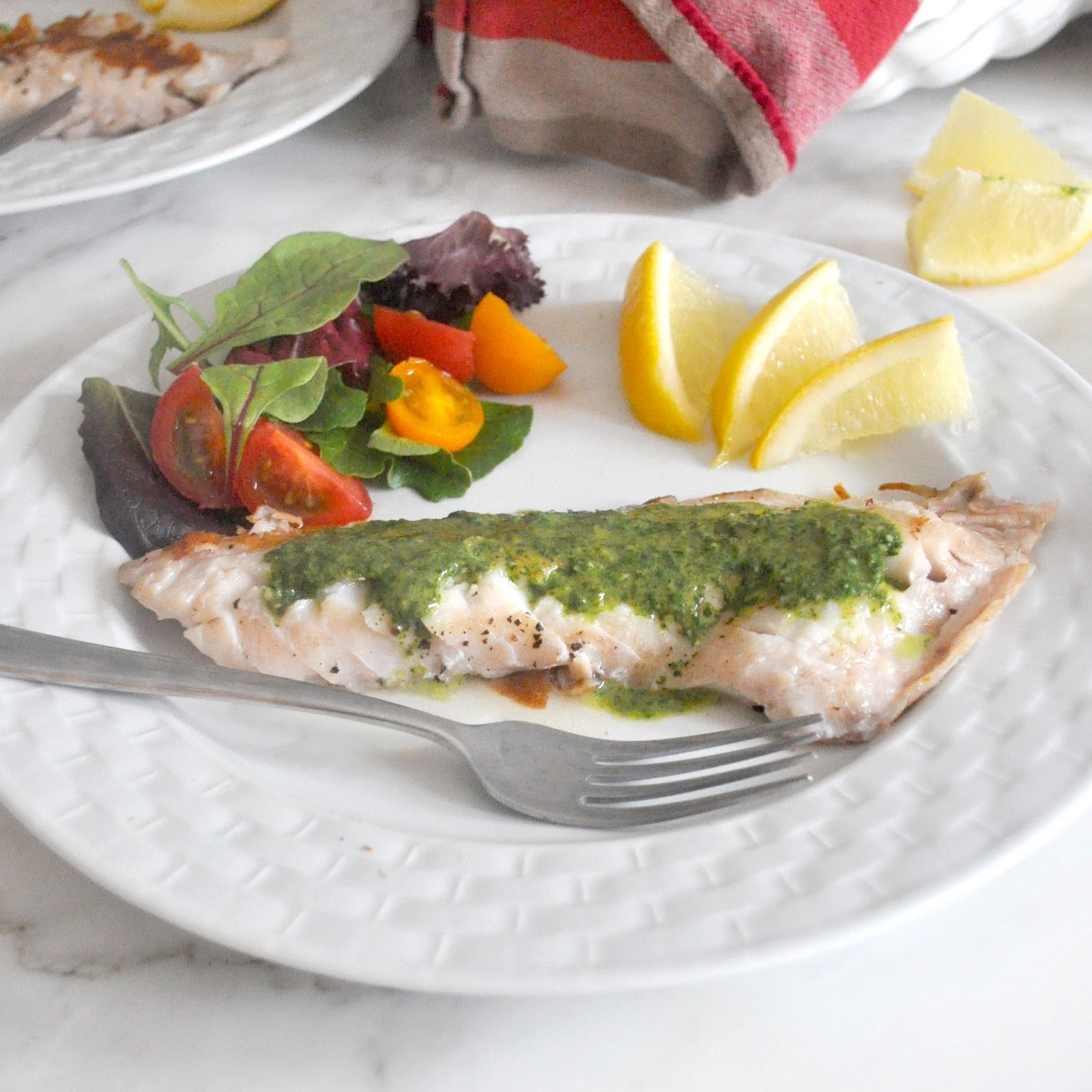 Cooking with Manuela PanSeared Hogfish with Adriatic Sauce