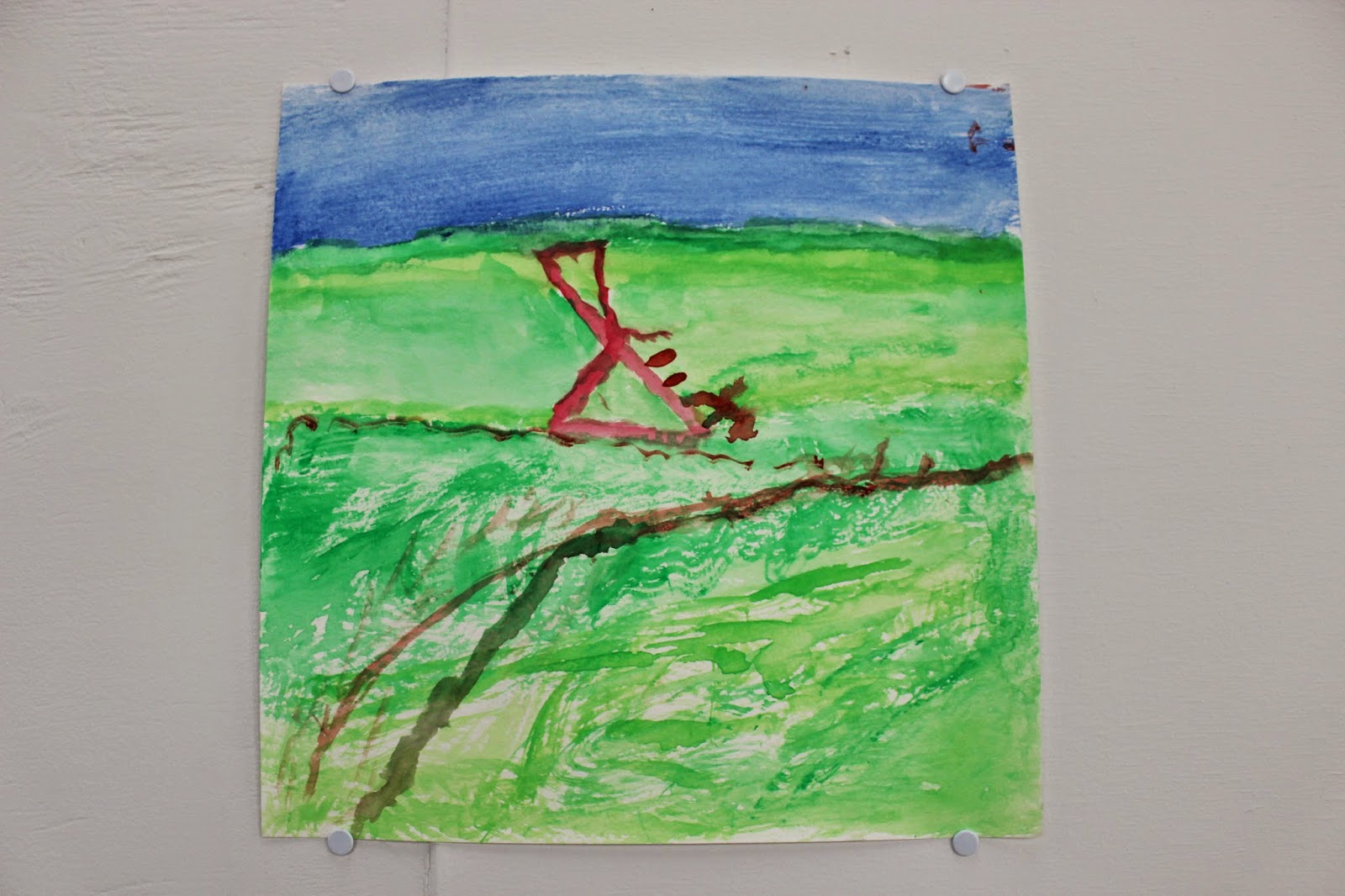 Alzheimer's Glass and Iron Paintings created by elderly suffering with