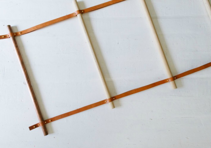 Una idea genial para el perchero de tu dormitorio