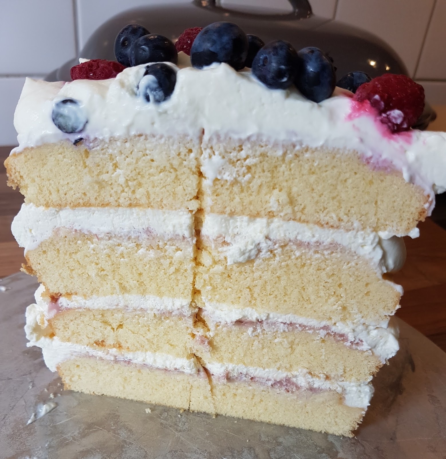 Thermosternchen: Schichtkuchen im Pampered Chef Schichttorten-Backset