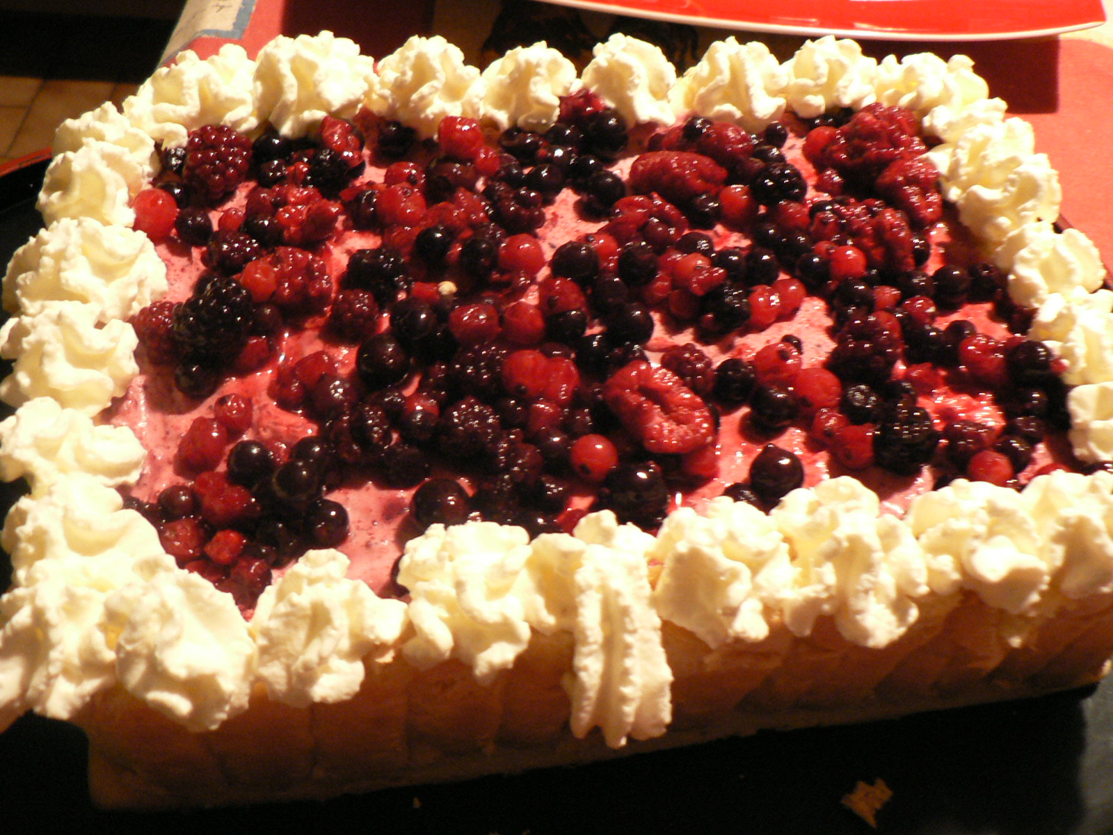 Le lutrin dans ma cuisine: MOUSSE AUX FRUITS ROUGES