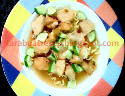 Photo of Rujak Tofu Recipe, Palembang Specialty Noodles Pempek, Simple, Special, Complete, Original, Delicious