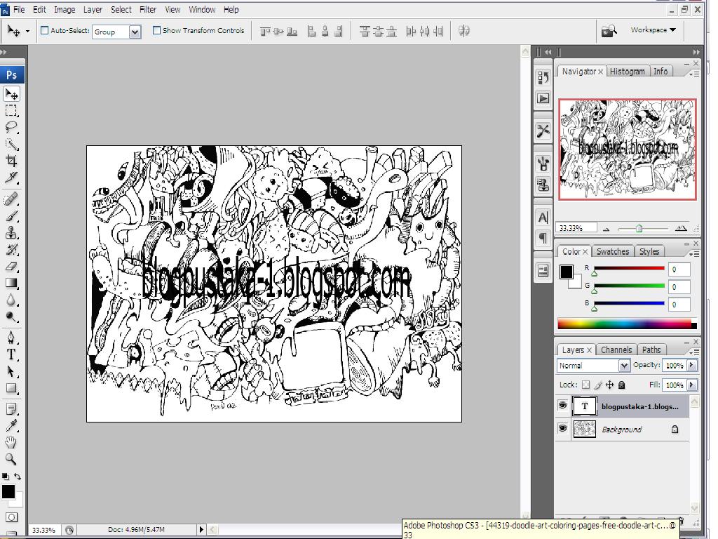 Cara membuat clip art pada