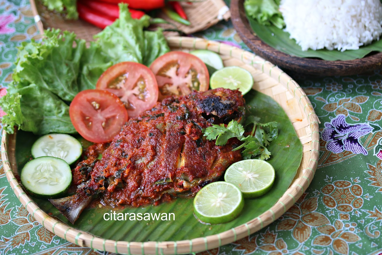 Ikan Bakar Padang ~ Resepi Terbaik