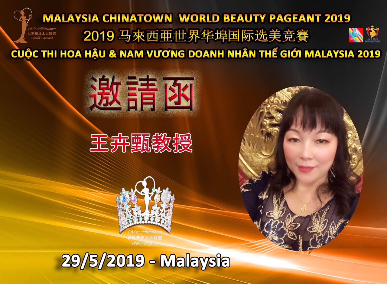IMG 20190510 092713 Hoa hậu   Nam vương Doanh nhân Thế giới Malaysia 2019 công bố Ban giám khảo quyền lực