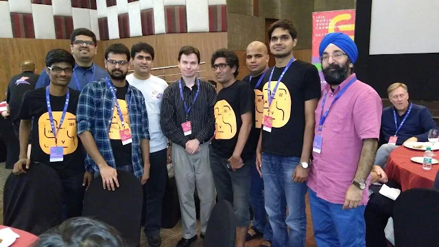 Team India with Thomas Snyder