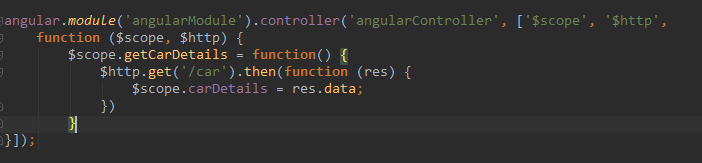 Simple Web Application With Node JS and Angular JS