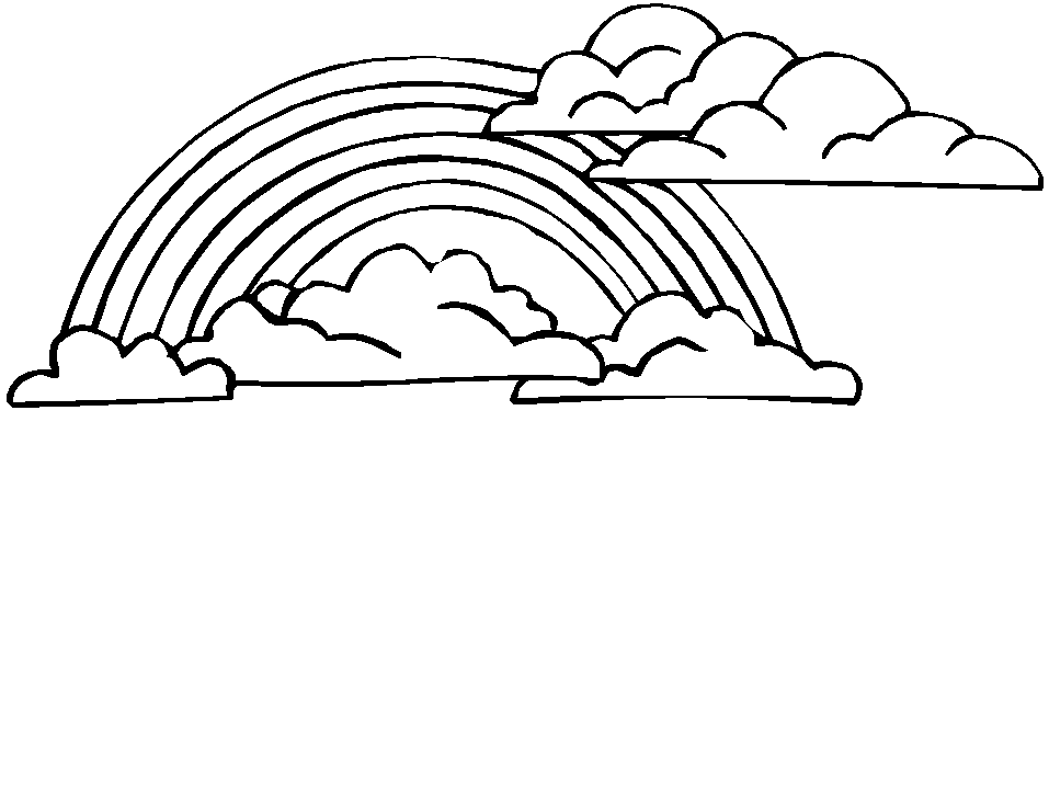 rainbow coloring pages for toddlers - photo #17