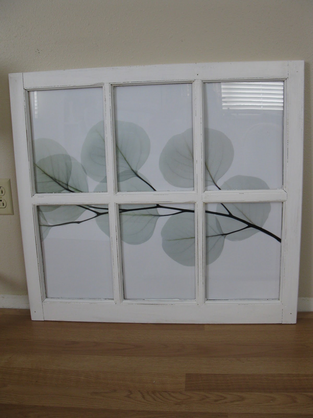 What You Make it...: Window Frame Wall Art