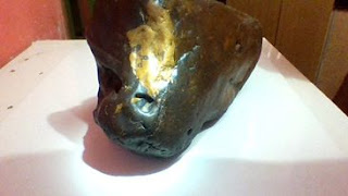 Meteorito encontrado em Minas Gerais, Brasil
