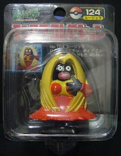 Jynx Pokemon figure Tomy Monster Collection black package series