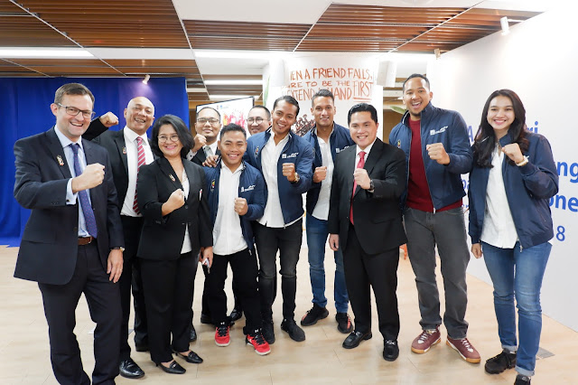 selamat berjuang atlet tim indonesia